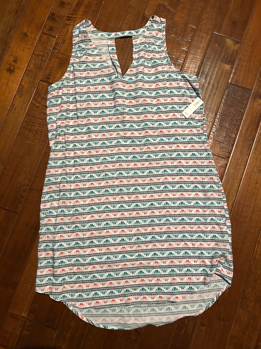 NWT Old Navy Geometric Patterned Dress (sz L)